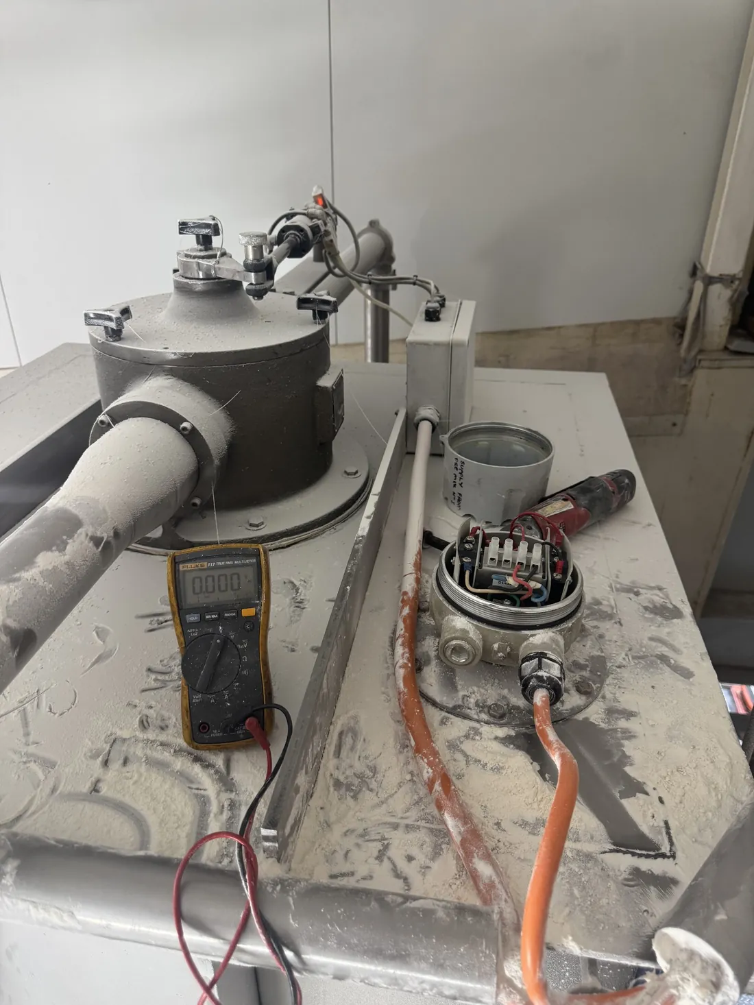 Explosion protected equipment in a combustible dust area
