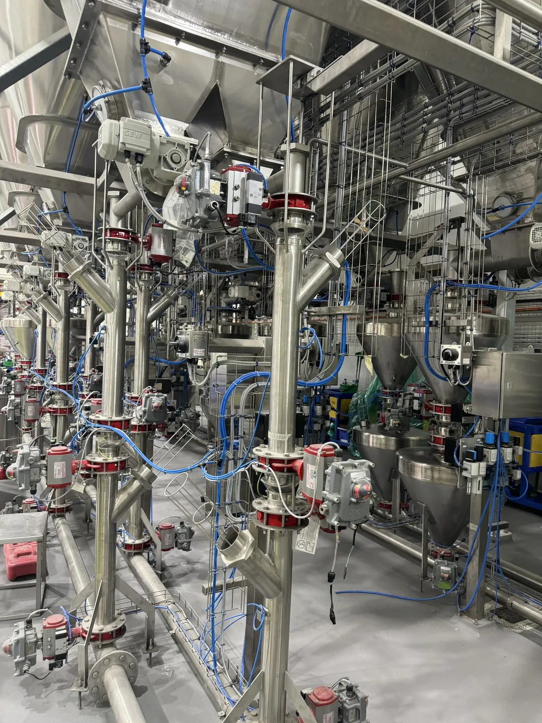 Food production plant equipment