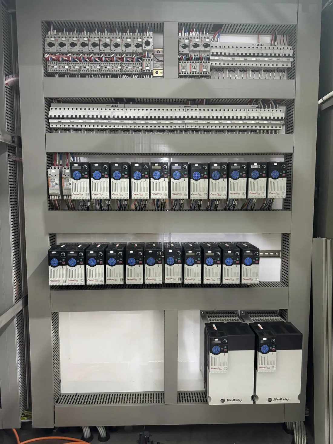 Motor control centre with drives and protection